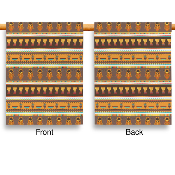 African Masks House Flags - Double Sided - APPROVAL