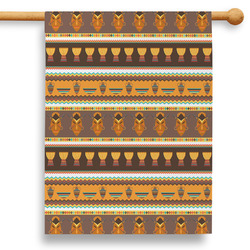 African Masks 28" House Flag - Double Sided