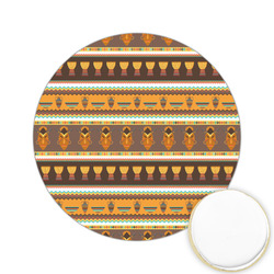African Masks Printed Cookie Topper - 2.15"