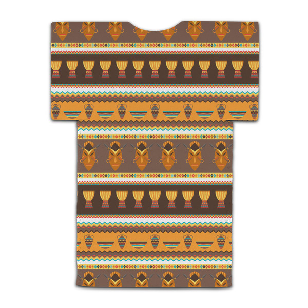 African Masks Jersey Bottle Cooler - BACK (flat)