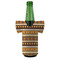 African Masks Jersey Bottle Cooler - FRONT (on bottle)