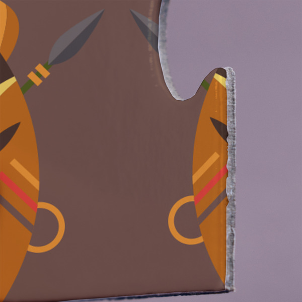 African Masks Jigsaw Puzzle 30 Piece  - Close Up