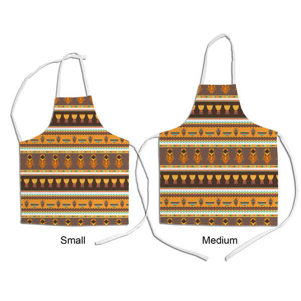 African Masks Kid's Aprons - Comparison