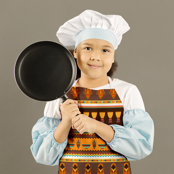 African Masks Kid's Aprons - Medium - Lifestyle