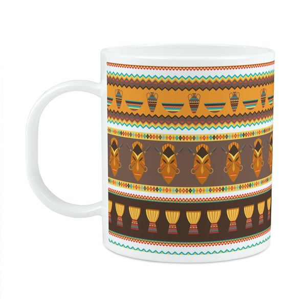 Custom African Masks Plastic Kids Mug