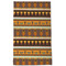 African Masks Kitchen Towel - Poly Cotton - Full Front