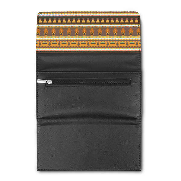 African Masks Ladies Wallet (Open)