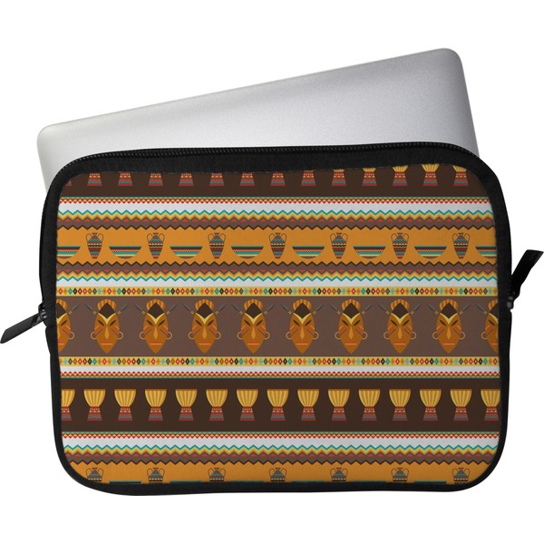 Custom African Masks Laptop Sleeve / Case - 15"