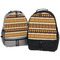 African Masks Large Backpacks - Both