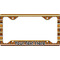 African Masks License Plate Frame - Style C