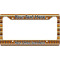 African Masks License Plate Frame - Style B