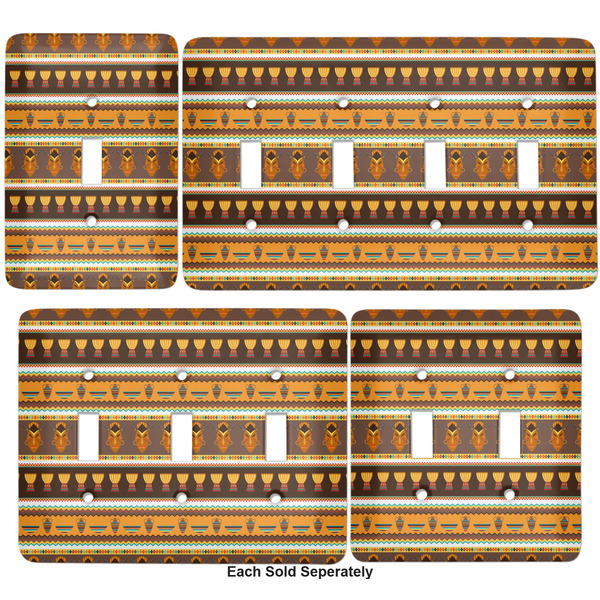 African Masks Light Switch Covers all sizes