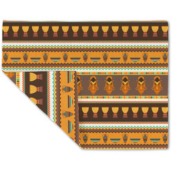 African Masks Double-Sided Linen Placemat - Single