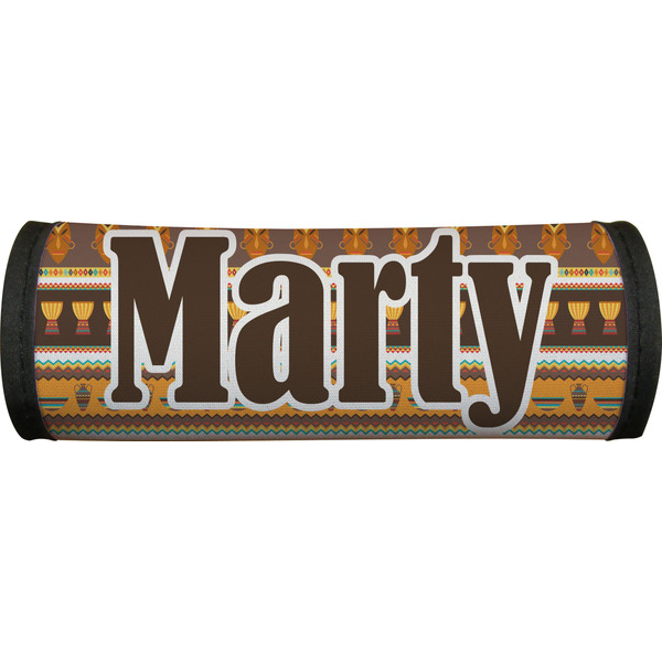 African Masks Luggage Handle Wrap