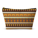 African Masks Makeup Bag