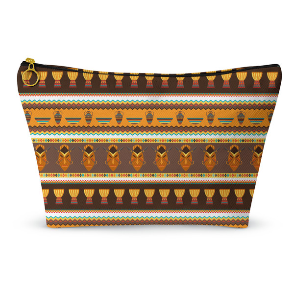 Custom African Masks Makeup Bag