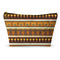 African Masks Structured Accessory Purse (Front)