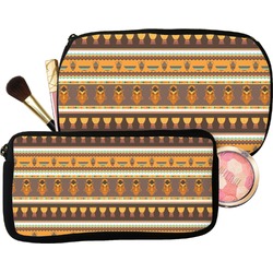 African Masks Makeup / Cosmetic Bag