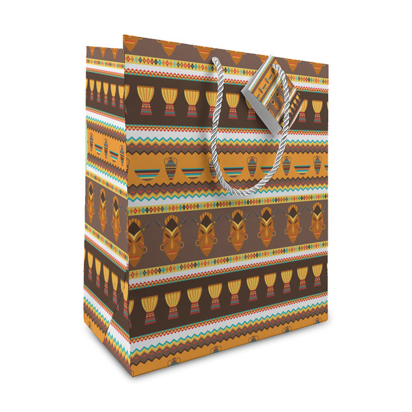 Custom African Masks Medium Gift Bag