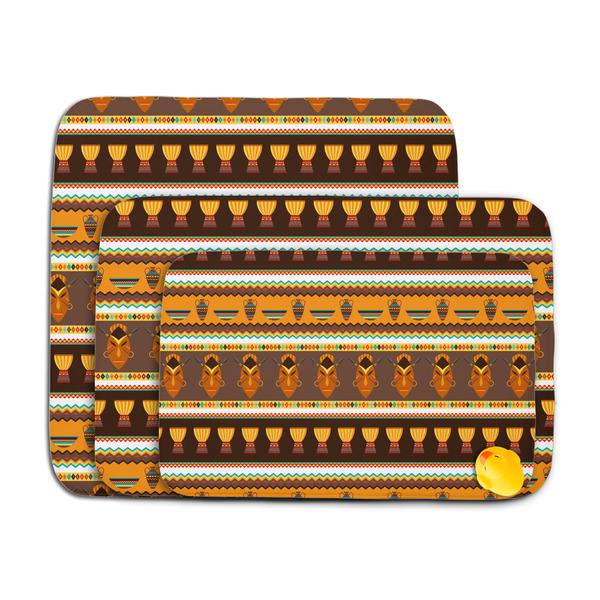 African Masks Memory Foam Bath Mat - MAIN PARENT