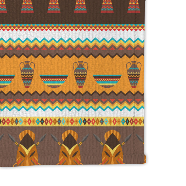 African Masks Microfiber Dish Rag - DETAIL