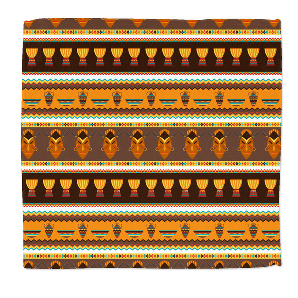 Custom African Masks Microfiber Dish Rag