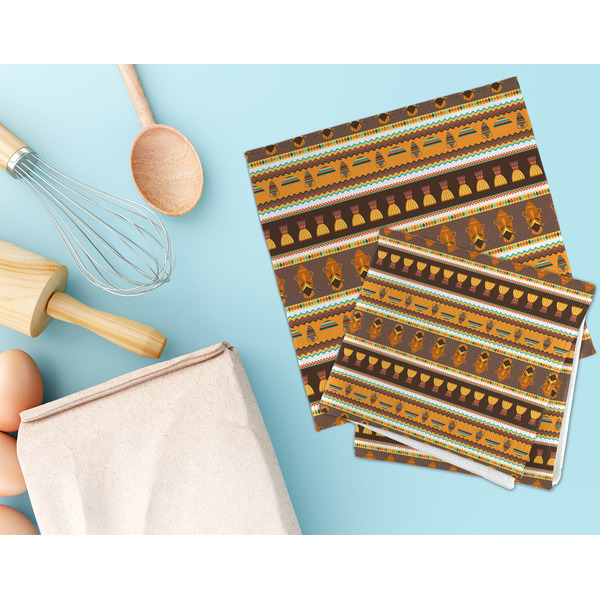 African Masks Microfiber Dish Rag - LIFESTYLE