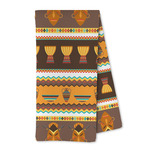 African Masks Kitchen Towel - Microfiber