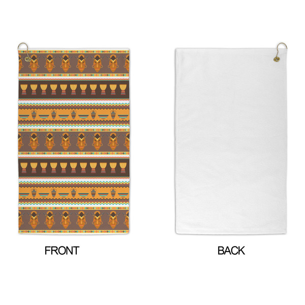 African Masks Microfiber Golf Towels - APPROVAL