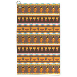 African Masks Microfiber Golf Towel