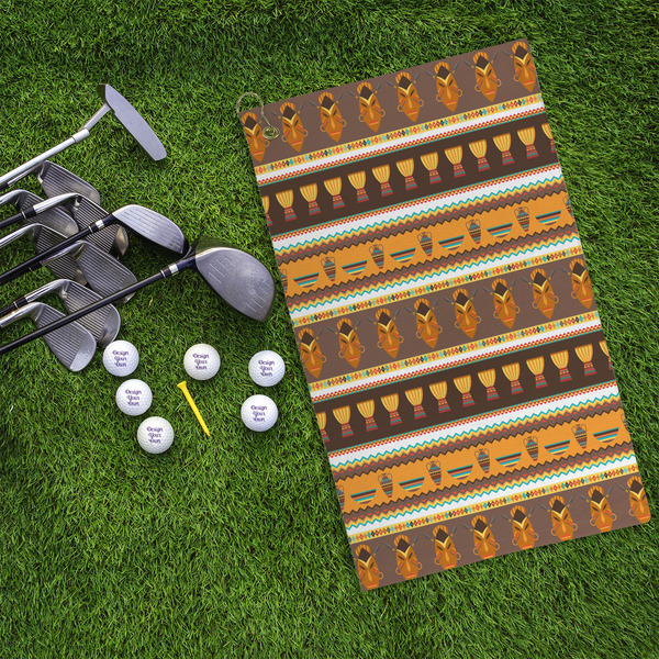 African Masks Microfiber Golf Towels - LIFESTYLE