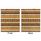 African Masks Minky Blanket - 50"x60" - Double Sided - Front & Back