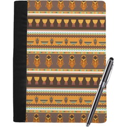 African Masks Notebook Padfolio - Large