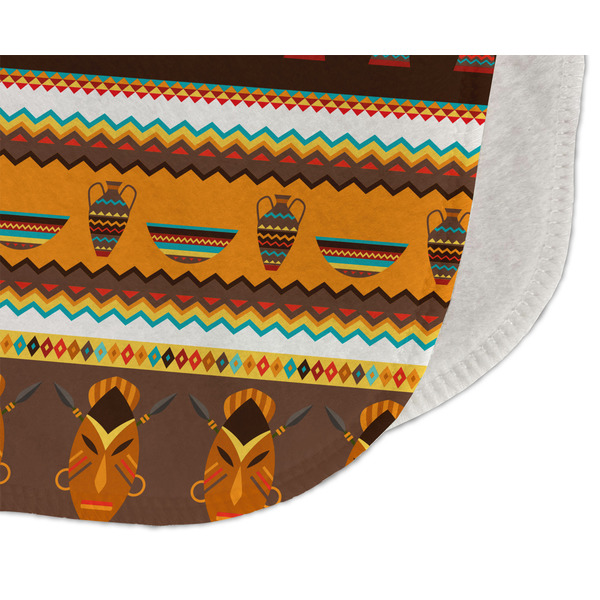 African Masks Old Burp Detail