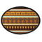 African Masks Oval Patch