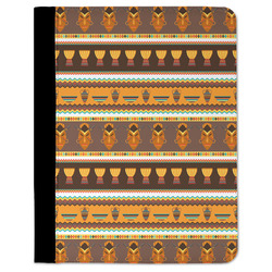 African Masks Padfolio Clipboard - Large