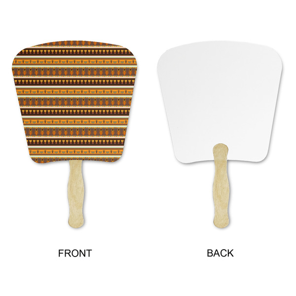 African Masks Paper Fans - Approval
