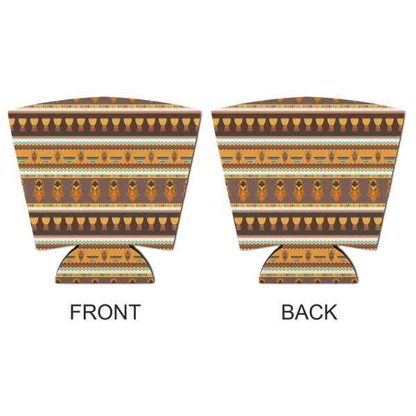 African Masks Party Cup Sleeves - with bottom - APPROVAL