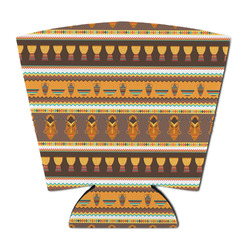 African Masks Party Cup Sleeve - with Bottom