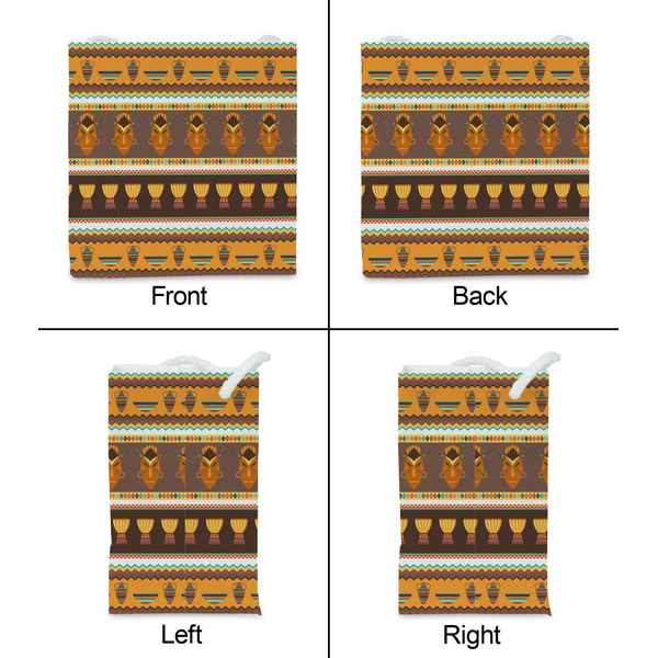 African Masks Party Favor Gift Bag - Matte - Approval