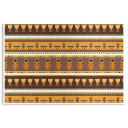 African Masks Disposable Paper Placemats