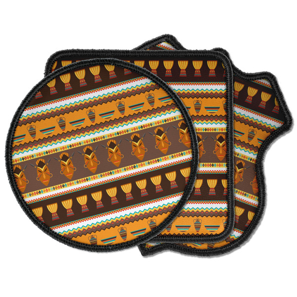 Custom African Masks Iron on Patches