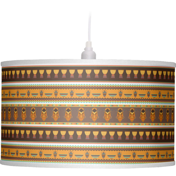 African Masks Pendant Lamp Shade