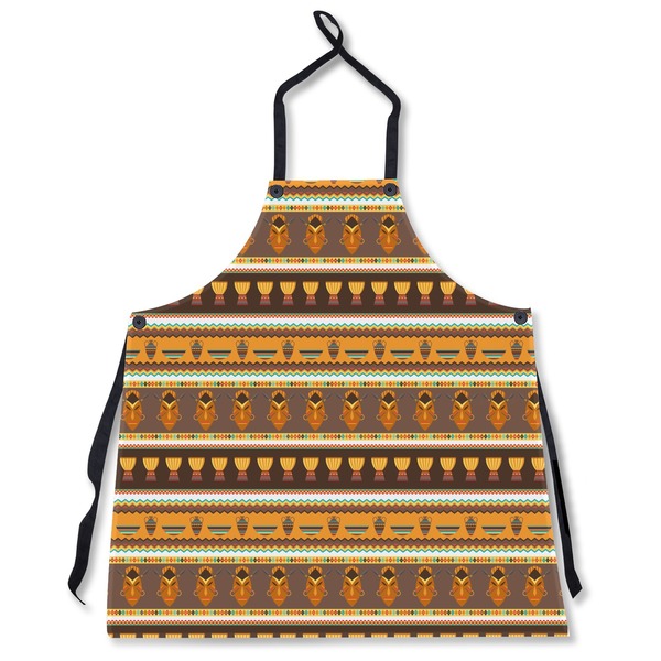 Custom African Masks Apron Without Pockets