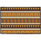 African Masks Personalized Door Mat - 36x24 (APPROVAL)