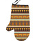 African Masks Left Oven Mitt