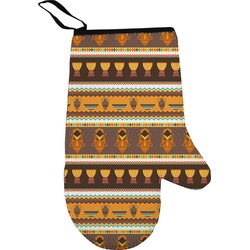 African Masks Oven Mitt