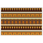 African Masks Laminated Placemat