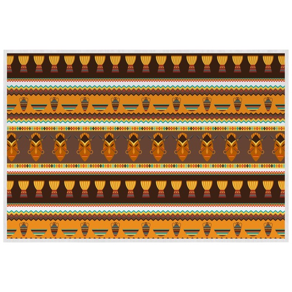 Custom African Masks Laminated Placemat