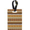 African Masks Personalized Rectangular Luggage Tag